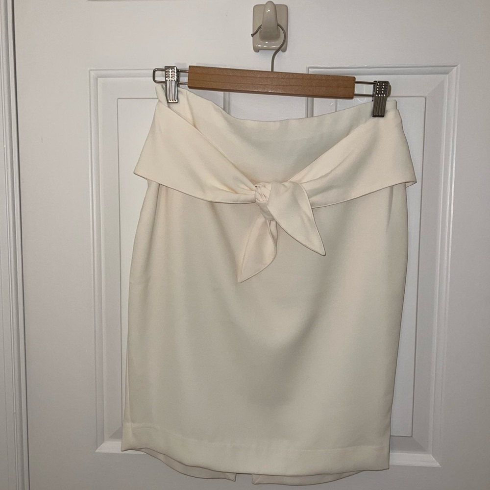 Express High Waisted Pencil Skirt with Bow